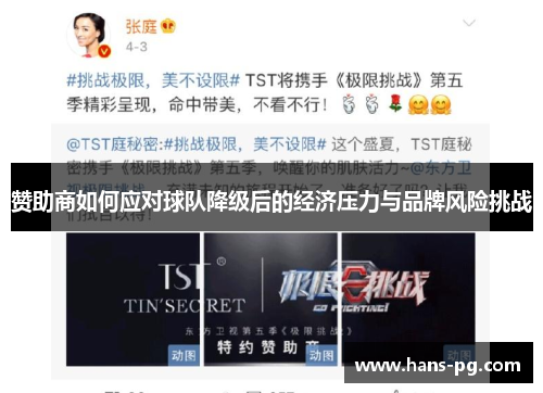 赞助商如何应对球队降级后的经济压力与品牌风险挑战 赞助商如何应对球队降级后的经济压力与品牌风险挑战